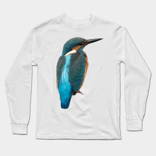 Close-up of a common kingfisher or Alcedo atthis Long Sleeve T-Shirt